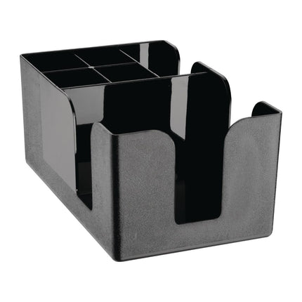 Plastic Bar Caddy Organizer Black | Olympia 5