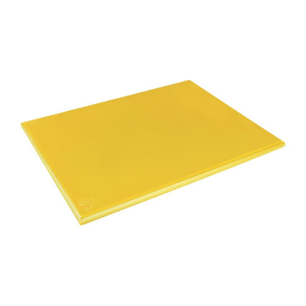 HDPE Cutting Board Yellow 600x450x25mm | Hygiplas