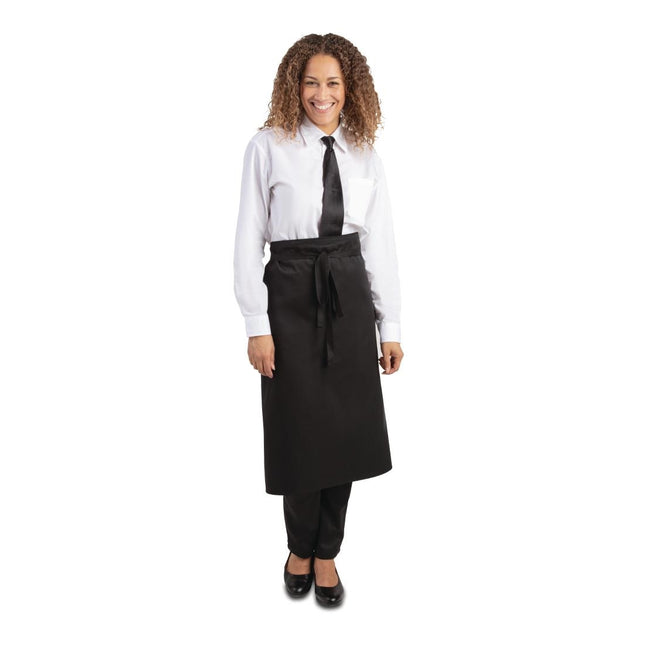 Whites Standard Apron Black Polyester/Cotton 2