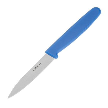 Paring Knife 7.5cm Blue Handle | Hygiplas