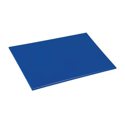 Antibacterial Blue LDPE Cutting Board 450x300x10mm | Hygiplas