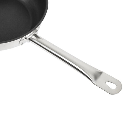 Platinum Plus Stainless Steel Non-Stick Induction Saute Pan 24cm | Vogue 4