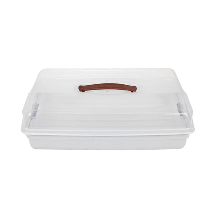 White Storage Box with Handle 450mm | Curver 2