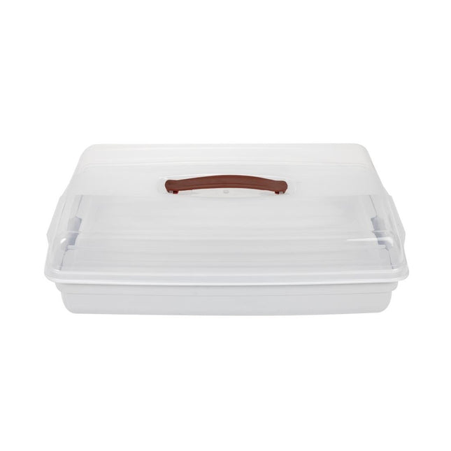White Storage Box with Handle 450mm | Curver 2