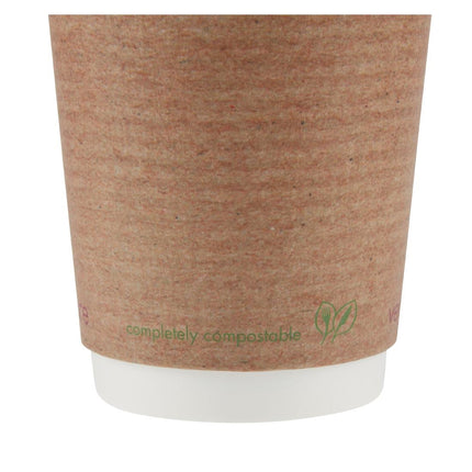 Compostable Double-Walled Cups 340ml | Vegware 89 Series 4