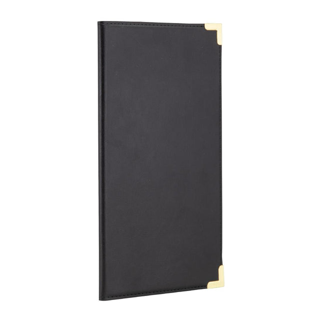 Classic Black Leather Bill Presenter | Securit 2