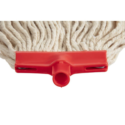 Red Stay-Flat Kentucky Cotton Mop | SYR 4