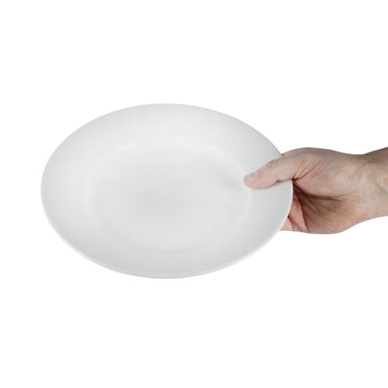 Wide Rim Plates 25.4cm | Olympia Athena | 12 Pieces 4