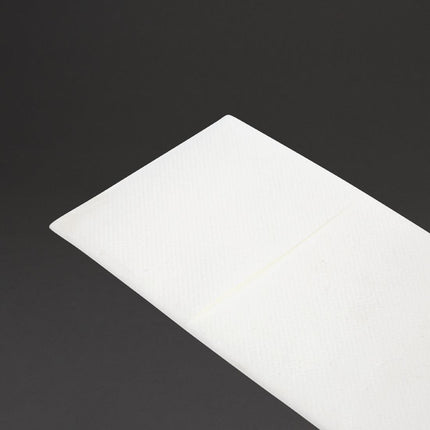 Recyclable Premium Airlaid Pocket Fold Dinner Napkins White 48x40cm | Fiesta (Pack 400) 3