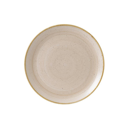Stonecast Nutmeg Cream Coupe Plate 32.4cm | Churchill