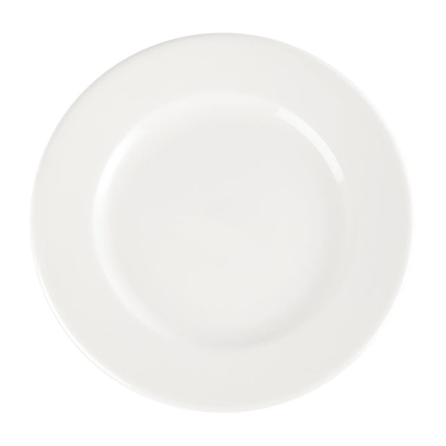 White Porcelain Classic Dinner Plate 23cm | Churchill Whiteware 2