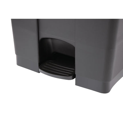 Hands-Free Pedal Bin 65L Black | Jantex 4