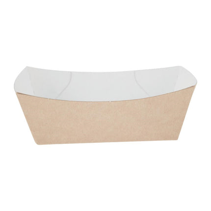 Compostable Kraft Food Trays 12.4cm | Colpac 2