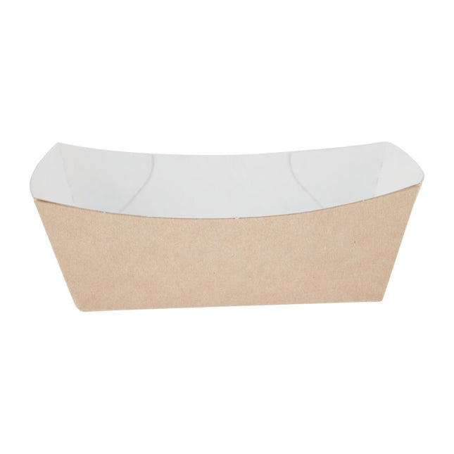 Compostable Kraft Food Trays 12.4cm | Colpac 2
