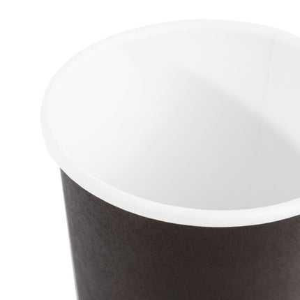 Recyclable Single-Wall Black Espresso Cups | Fiesta | 12cl 5