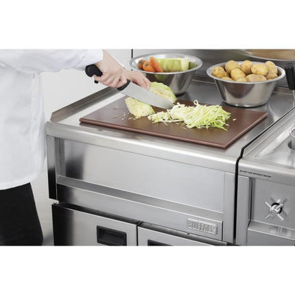 Neutral Worktop 600mm | Buffalo 600 Series | Stainless Steel 7