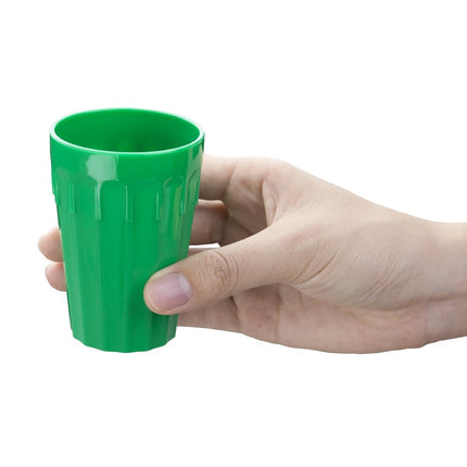 Polycarbonate Stackable Cups Green 142ml | Olympia Kristallon | 12 Pieces 2