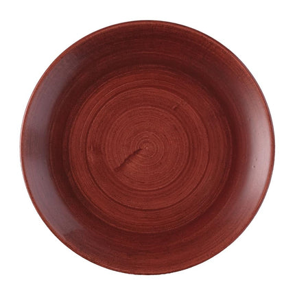 Coupe Plates Red Rust Finish | Churchill Stonecast Patina | 219mm