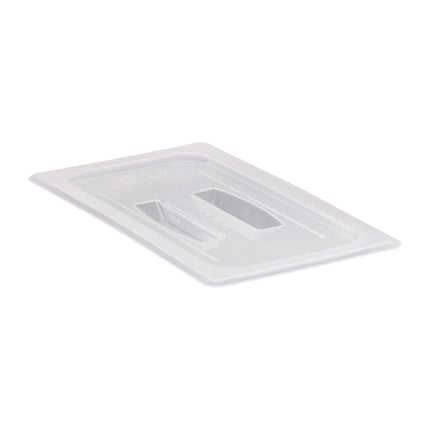Transparent Polypropylene GN 1/3 Lid with Handle | Cambro