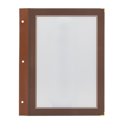 Securit A4 Extra Menu Sleeves Brown | Set of 5