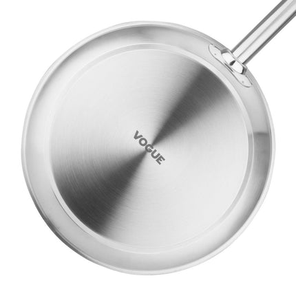 Stainless Steel Induction Frying Pan 28cm | Vogue 6