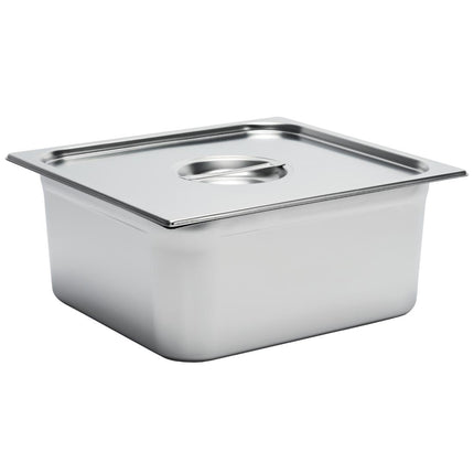 Stainless Steel Gastro Pan GN 2/3 | 15cm Depth | 325x354mm 2