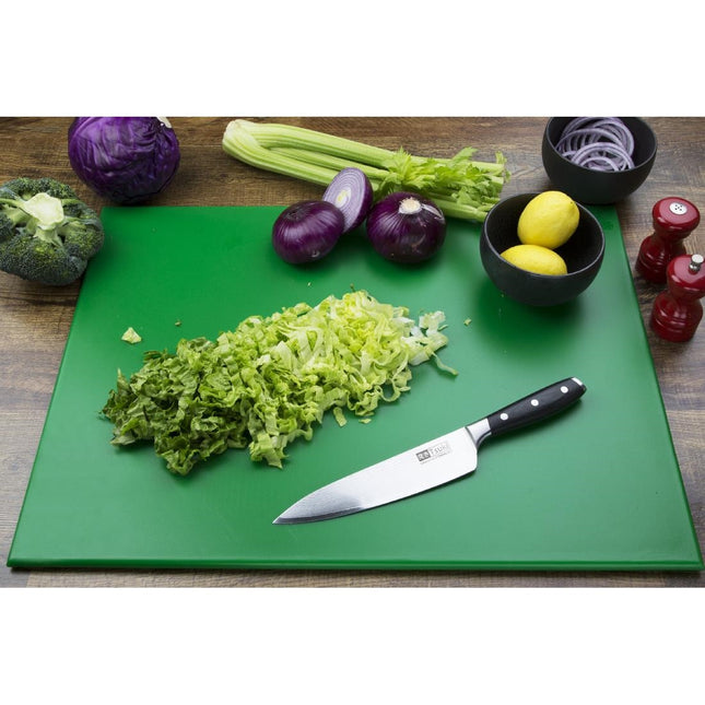 HDPE Cutting Board Green | Hygiplas | 600x450x12mm 2