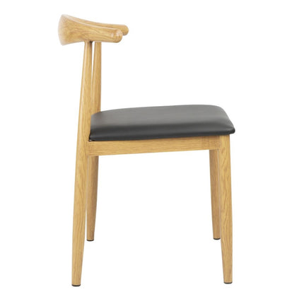 Padded Interior Dining Chairs | Bolero Camden Series | Set of 2 3