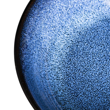 Midnight Blue Reactive Glaze Coupe Bowls 210mm | Olympia Luna | Earthenware 4