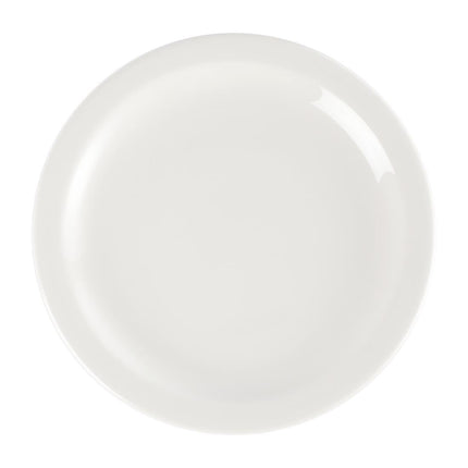 White Porcelain Dinner Plates 20.2cm | Churchill Whiteware Nova 2