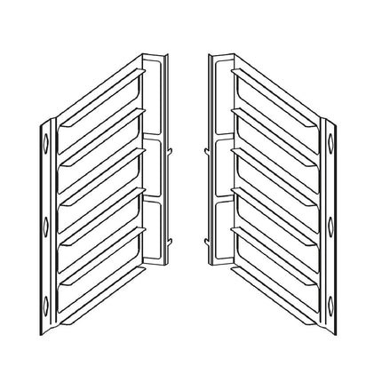 Conversion Kit from Baker's Size to GN 1/1 for GR205 | Gastro M 2