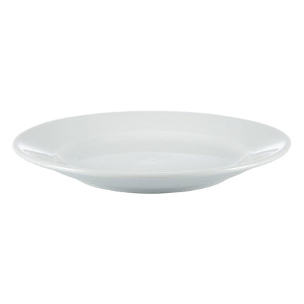 Dinner Plates with Wide Rim 16.5cm | Olympia Whiteware | Set of 12 4