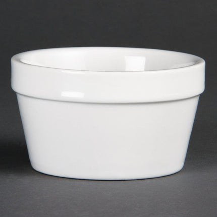 Stackable White Ramekin 95mm | Olympia (6 Pieces)