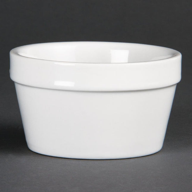 Stackable White Ramekin 95mm | Olympia (6 Pieces)