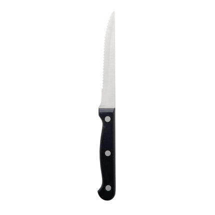 Steak Knives 21.5cm with Black Dishwasher-Safe Handle | Olympia 3