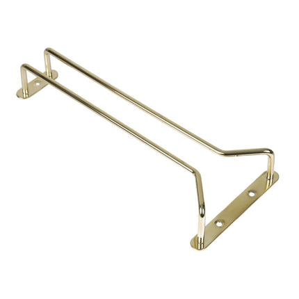 Brass Glass Rack 25.5cm | Classic & Retro Style 6