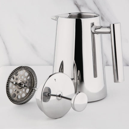 Stainless Steel Art Deco Cafetière 750ml | Olympia 2