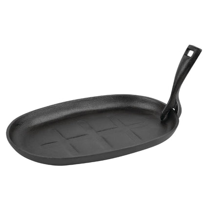 Oval Cast Iron Sizzle Platter | Olympia | 28x19cm