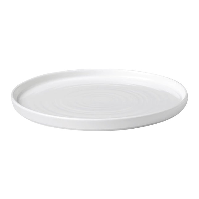 Stonecast White Rimmed Plate 21cm | Churchill 2