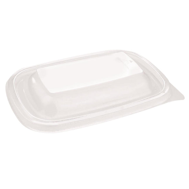 Pokrovi za majhne pravokotne posode za hrano 500ml | Fastpac | Set 300 | Primerno za mikrovalovno pečico