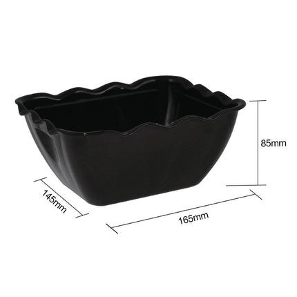 Black Buffet Bowl 0.75L | Olympia Kristallon SAN 2