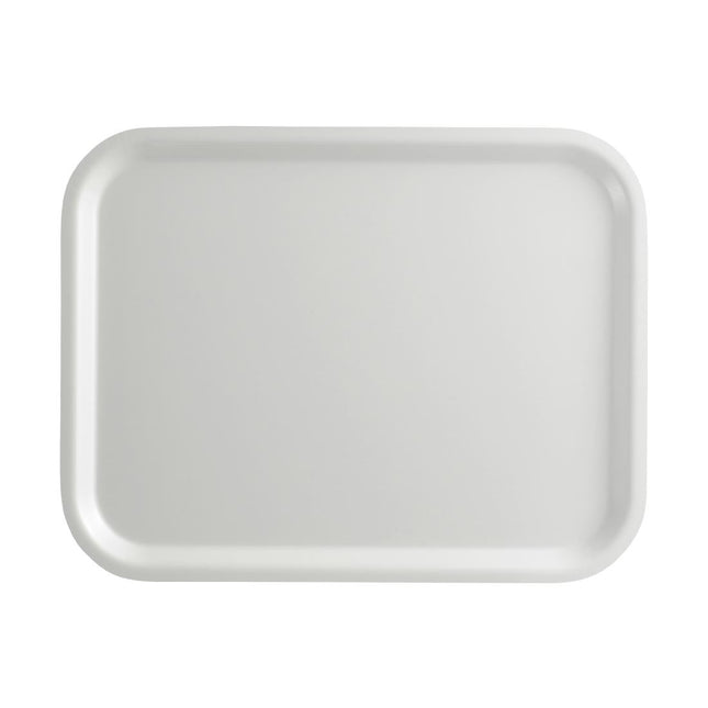 Smooth Surface White Tray | Cambro Capri | 340x460mm