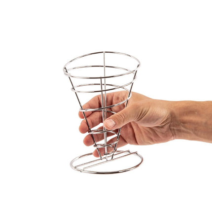 Stainless Steel Fries Holder | Olympia 3