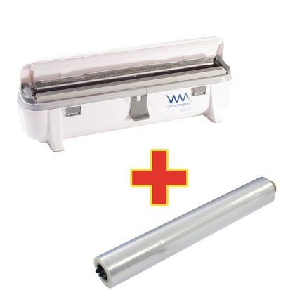 Wrapmaster 4500 Dispenser with 3 Rolls of 300m Cling Film