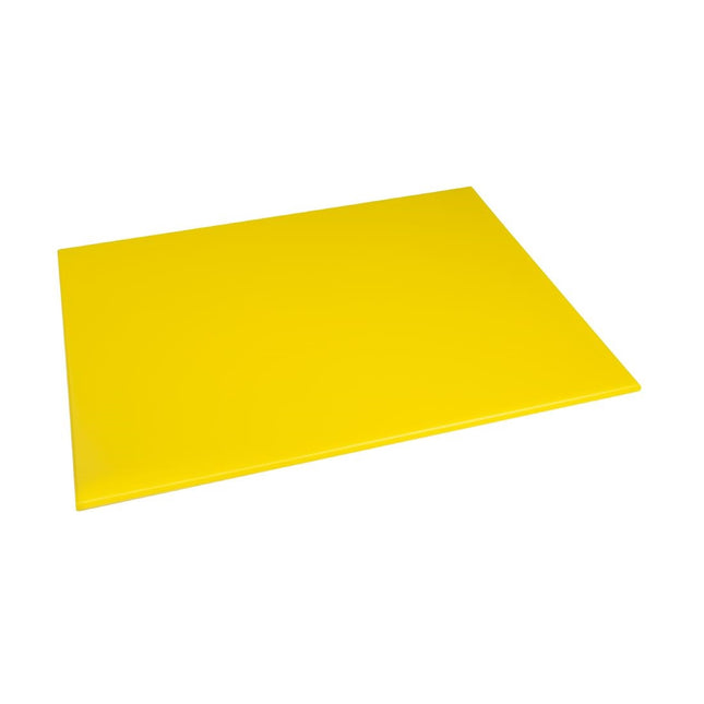 HDPE Cutting Board Yellow 600x450x12mm | Hygiplas