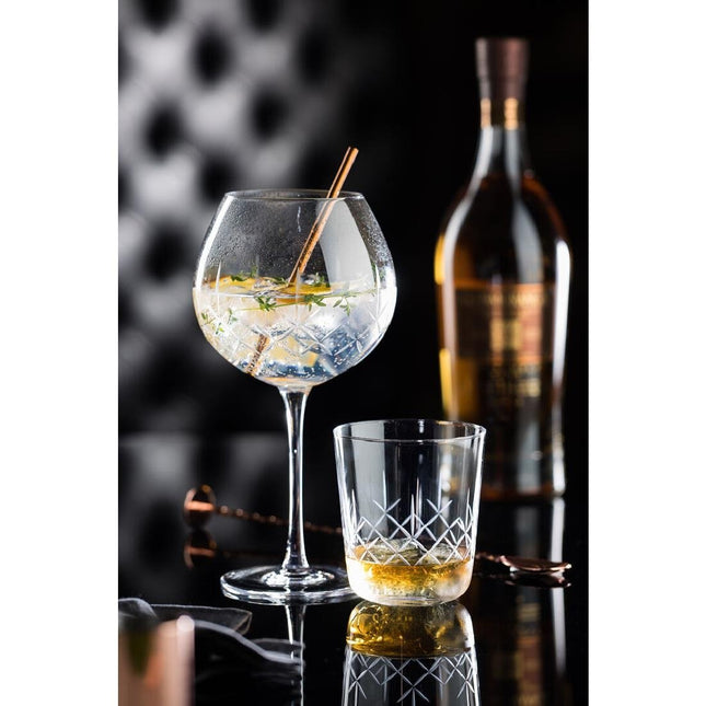 Raffles Lines Gin Glass 24.5oz/70cl (Set of 6) | Utopia 2