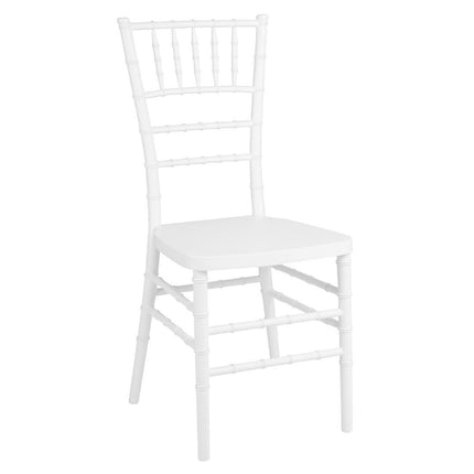 White Polypropylene Chiavari Chairs (Set of 4) | Bolero