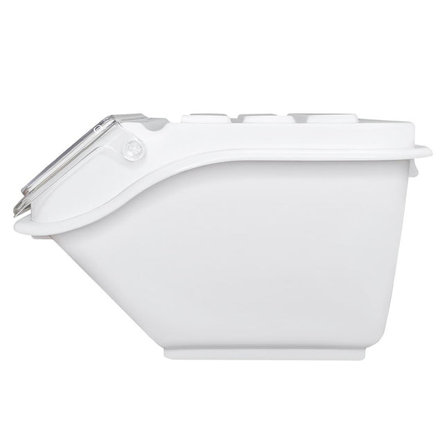 Polypropylene Ingredient Bin with Transparent Sliding Lid | Vogue | 7.5L 2