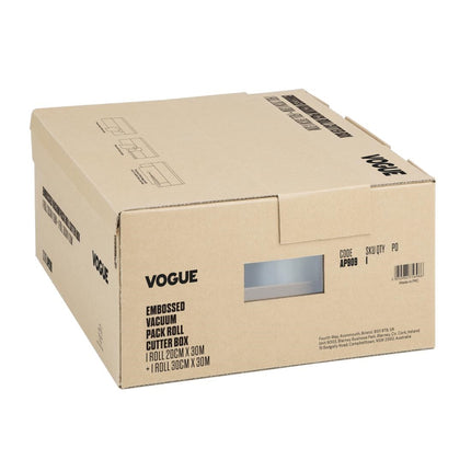 Vacuum Packaging Roll with Cutter Box (Embossed) | Vogue | Double Pack | 200 mm & 300 mm 4