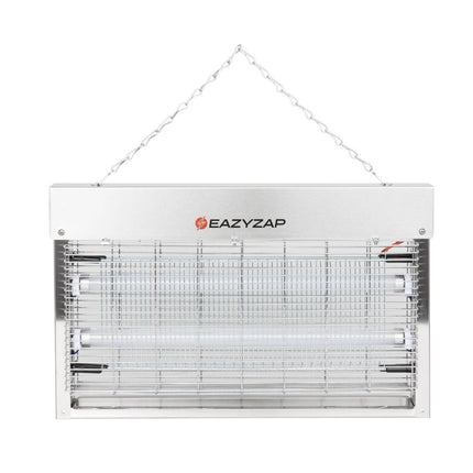 LED Insect Killer 14W Brushed Stainless Steel | Eazyzap 4